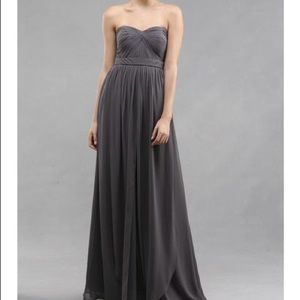 Jenny Yoo Aidan Dress-charcoal